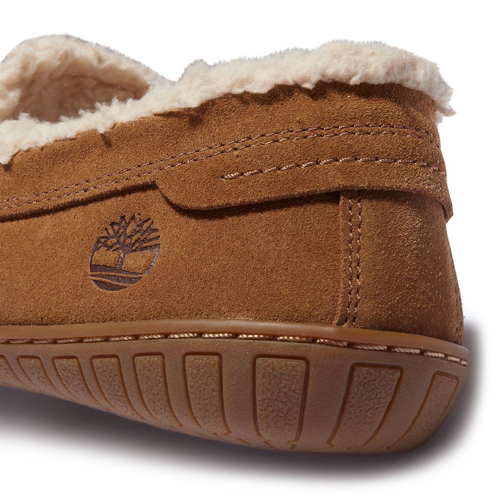 Timberland Παπουτσια Σκαφους Ανδρικα Καφε - Torrez Moccasin Slippers - Greece 1579302-EM